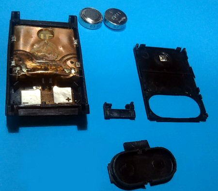 Repairment of the watch